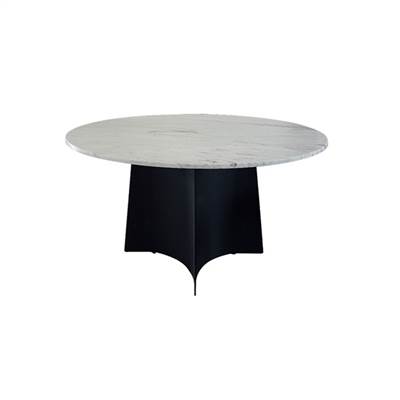 round marble dining table