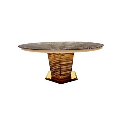 ashley marble dining table