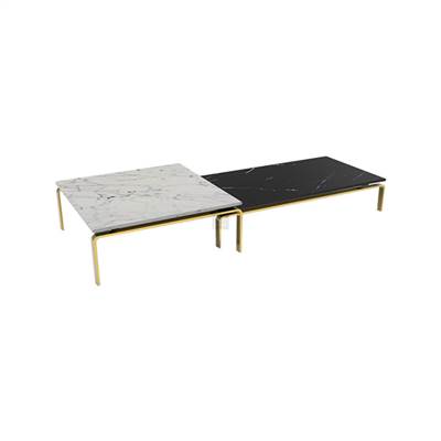 square marble coffee table
